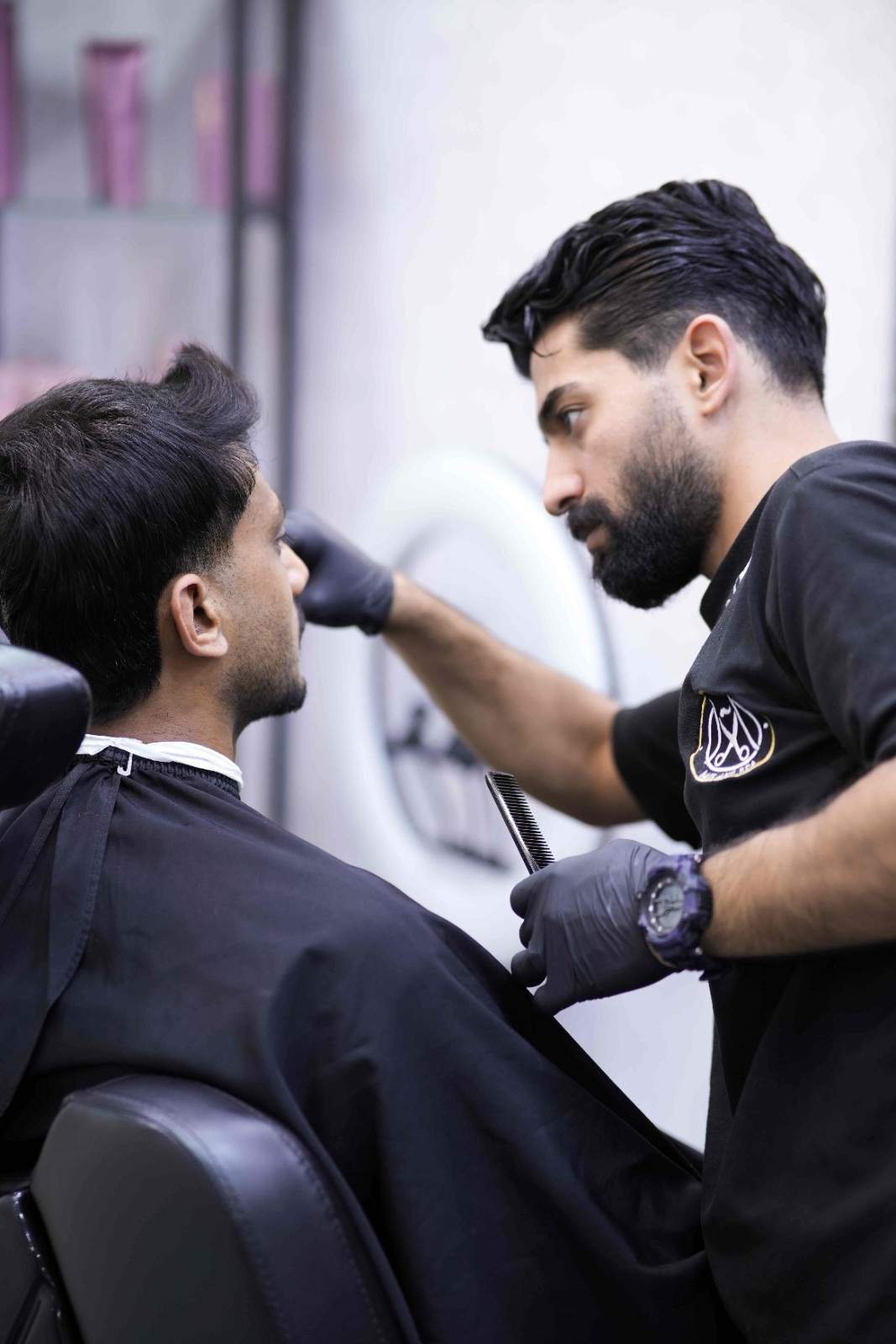 Premium skin care services at Millionaire Salon Business Bay Dubai